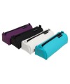 Trousse semi-ronde TITANE PU 4 coul. Ass