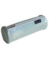 Trousse ronde PU Glitter 4 coul.ass