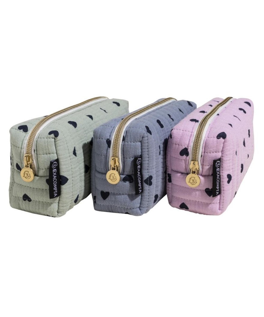 TROUSSE RECT COTON CELESTE EXA