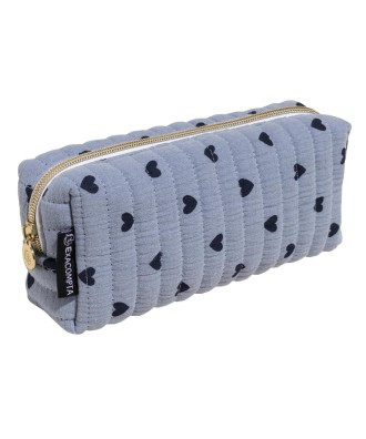 TROUSSE RECT COTON CELESTE EXA
