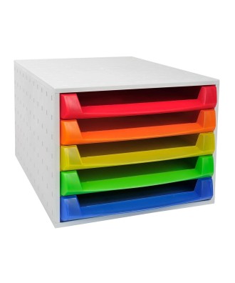 THE BOX ouvert Linicolor arlequin transp