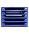 THE BOX 5 tiroirs ouv. FOREVER bleu coba