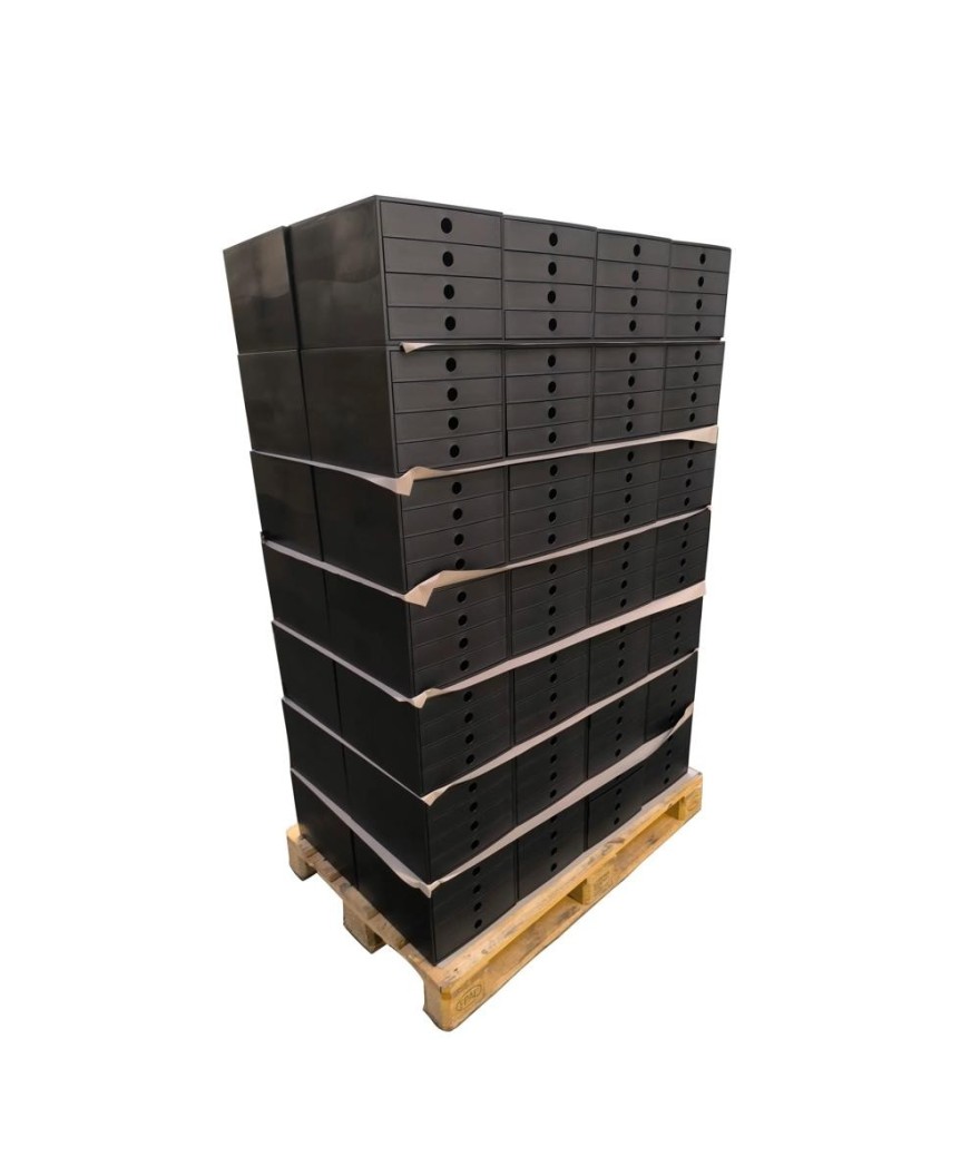FILIBOX 4 tiroirs A4+ noir