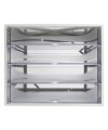 ECOBOX Caisson 4 tiroirs gris/cristal