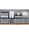 BIG BOX Glossy noir/blanc glossy