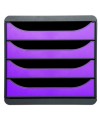 BIG BOX Iderama noir/violet