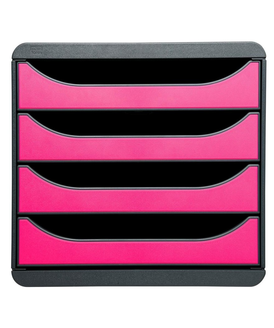 BIG BOX Iderama noir/framboise