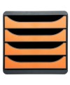 BIG BOX Iderama noir/tangerine