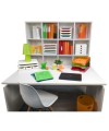 BIG BOX Black Office blanc/arlequin/blan
