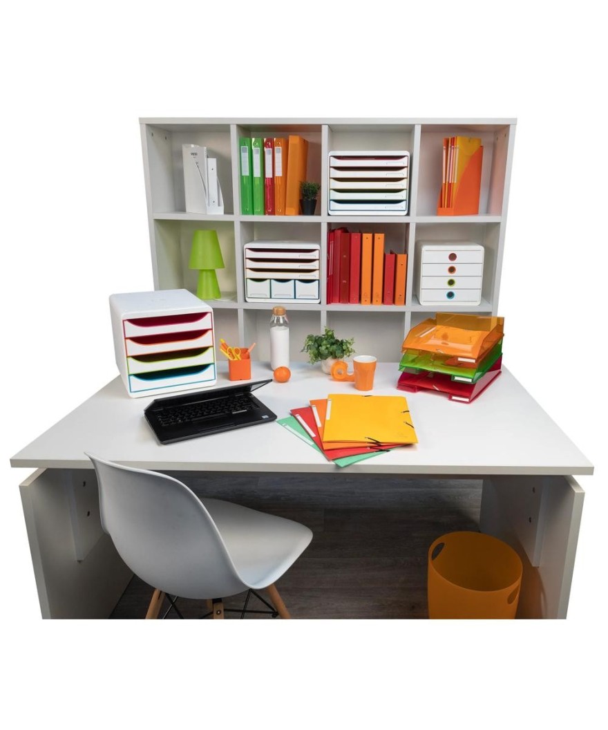 BIG BOX Black Office blanc/arlequin/blan