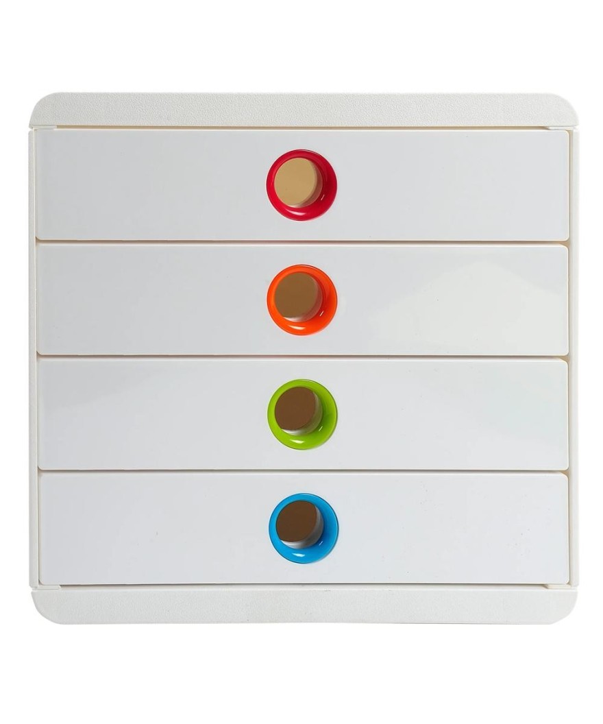 Pop-Box Black Office blanc/arlequin