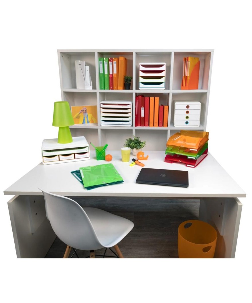Pop-Box Black Office blanc/arlequin
