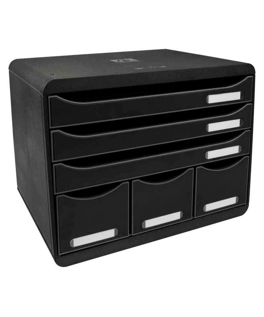 STORE-BOX MAXI 6 tiroirs ECOBlack noir
