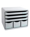 STORE-BOX MAXI 6 tiroirs gris lumière