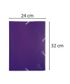 CHEM.A4 3RAB+ELAST PP 24X32 MAUVE