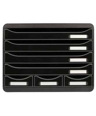 STORE-BOX MINI 7 tiroirs ECOBlack noir