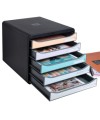 BIG-BOX PLUS Aquarel noir/pastel glossy