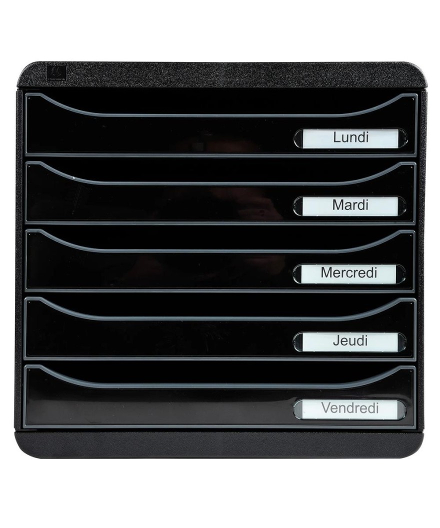 BIG-BOX PLUS Glossy noir/noir glossy