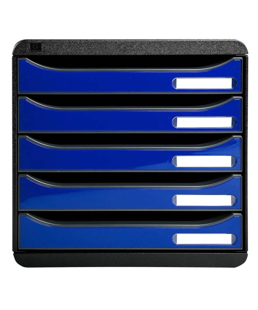 BIG-BOX PLUS noir/bleu royal glossy