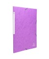 CHEMISE 3 RABATS  SCOTTEN  7/10°violet