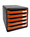 BIG-BOX PLUS Iderama noir/tangerine glos