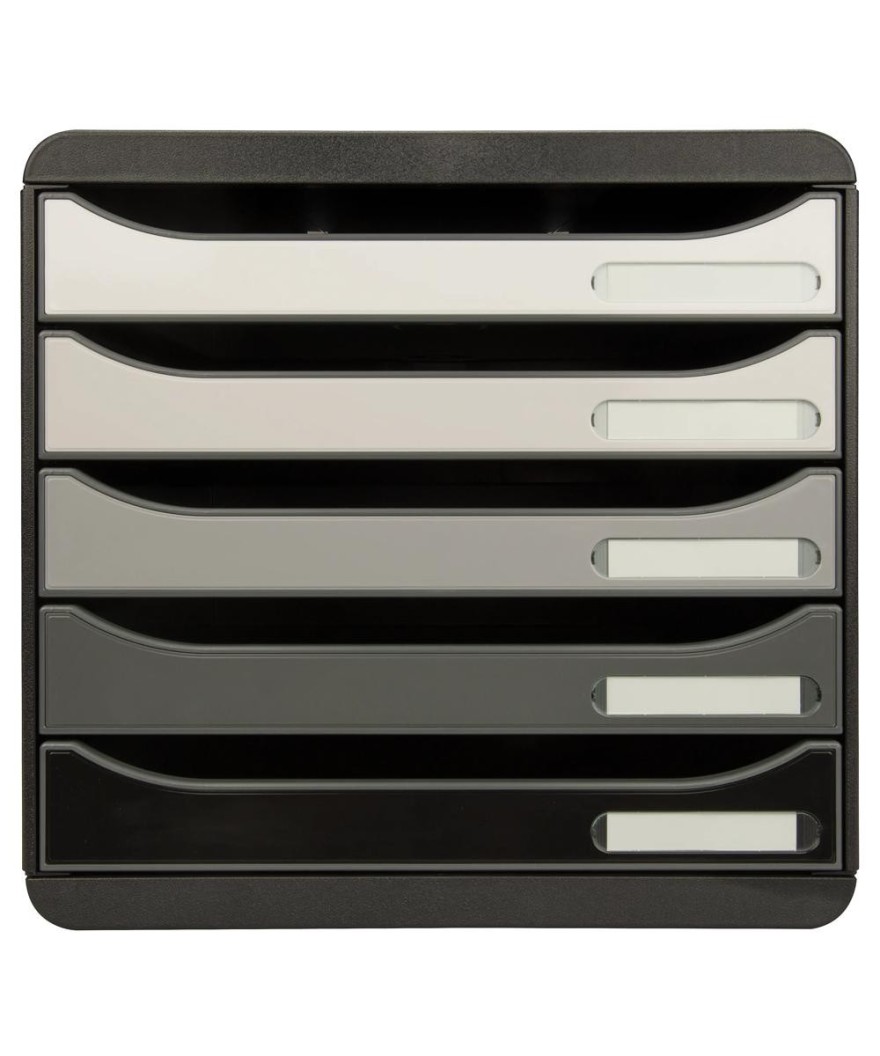 BIG-BOX PLUS noir/nuances de gris glossy