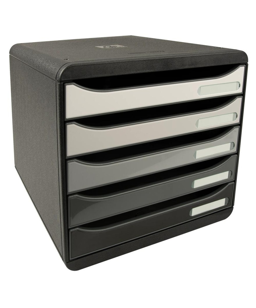BIG-BOX PLUS noir/nuances de gris glossy