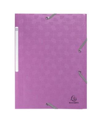 Chem. 3rab+élast. A4 PP Pop'NCo assorti
