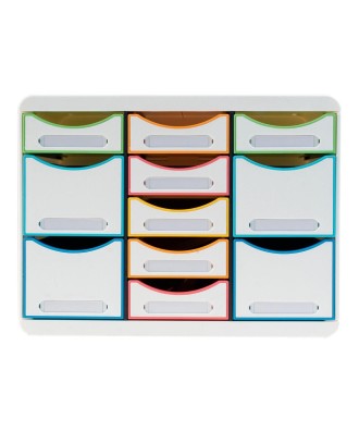 Store Box Multi Black Office Blanc/Arle.