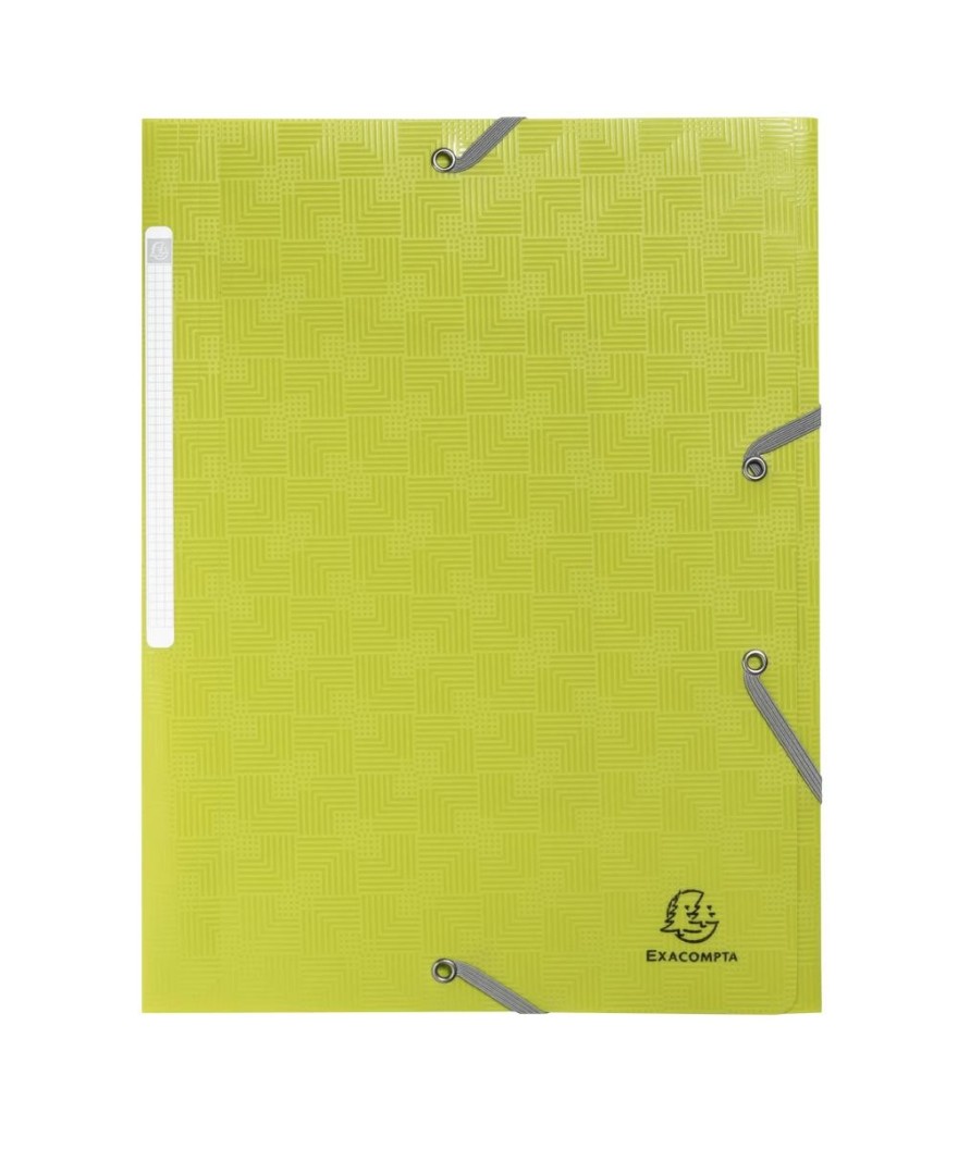 Chem. 3rab+élast. A4 PP Pop'NCo assorti