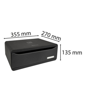 TOOLBOX MAXI 1 tiroir ECOBlack noir