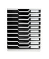 MODULO A4+ 10 tiroirs gris lumière/noir