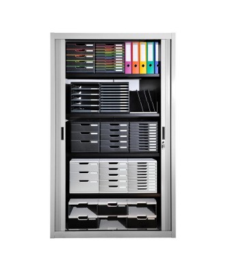 MODULO A4+ 10 tiroirs gris lumière/grani