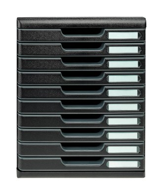 MODULO A4+ 10 tiroirs ECOBlack noir