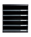 MODULO A4 - 5 tiroirs ouverts ECO noir/g