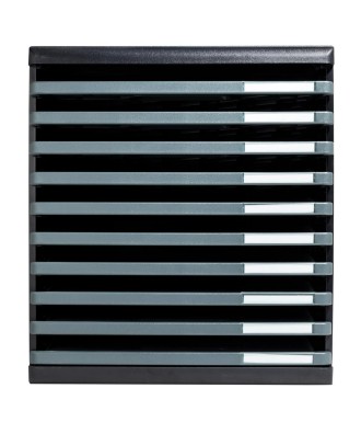 MODULO A4 - 10 tiroirs ouverts ECO noir/
