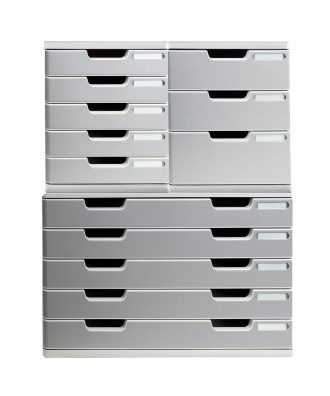 MODULO A3+ 5 tiroirs gris lumière/granit