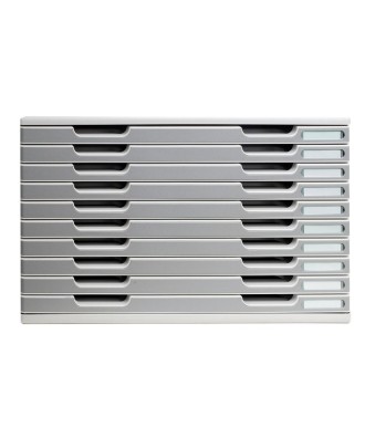 MODULO A3+ 10 tiroirs gris lumière/grani