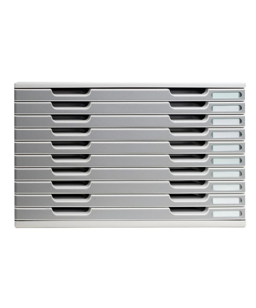 MODULO A3+ 10 tiroirs gris lumière/grani