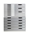 MODULO A3+ 10 tiroirs gris lumière/grani