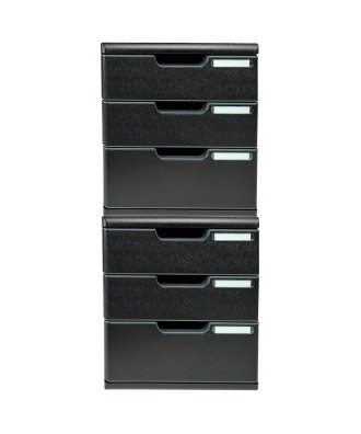 MODULO A4+ 3 tiroirs ECOBlack noir