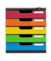 MODULO A4/5 noir/arlequi fermeture à clé