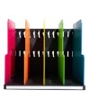MODULOTOP trieur vertical 5int. noir/arl