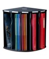 Trieur 5compar. THE CORNER noir/gris sou