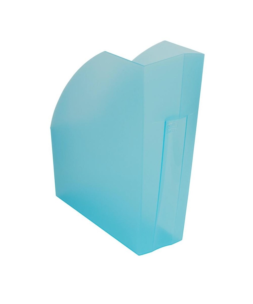 THE MAGAZINE turquoise translucide