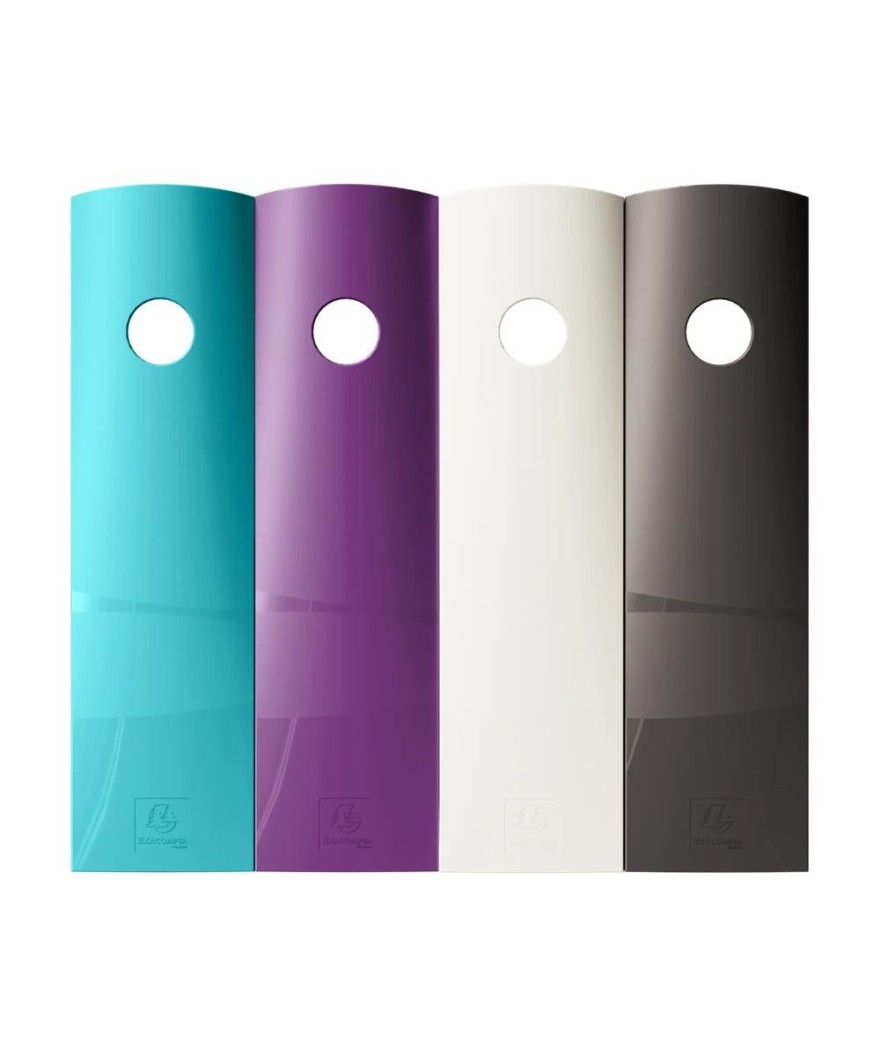 Set de 4 Porte-revues Mag Cube Titane