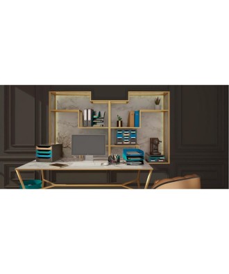 Porte-revues Mag-cube N.D Bleu de France