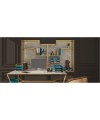 Porte-revues Mag-cube Neo Deco Or cuivré