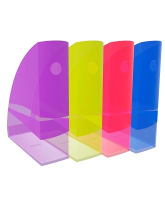 Set de 4 Porte-revues MagCube Crystal