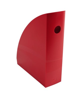 Porte-revues MAG-CUBE rouge carmin